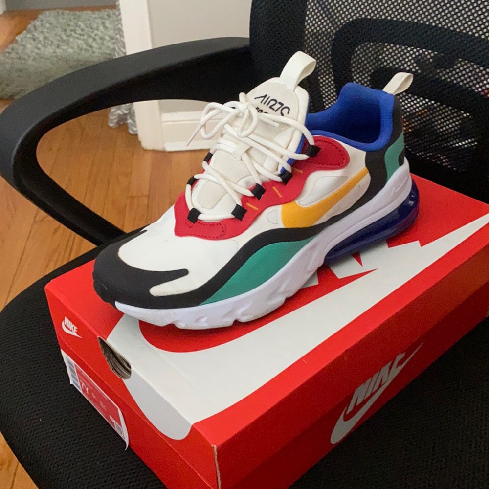 Gently worn Nike Air Max 270 React